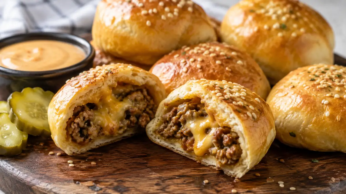 Cheeseburger Bomb Bites