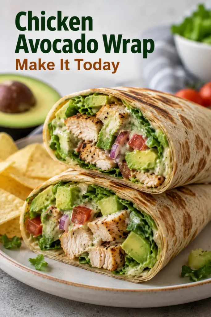 Chicken Avocado Wrap