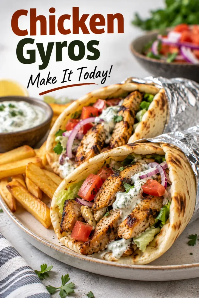 Chicken Gyros