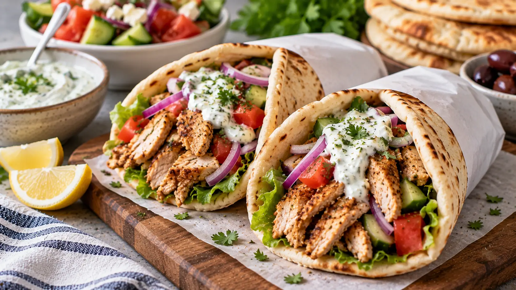 Chicken Gyros