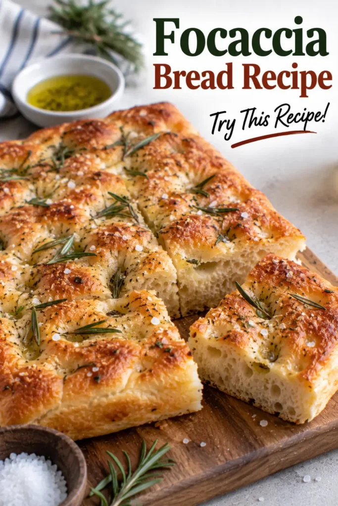 Focaccia Bread Recipe