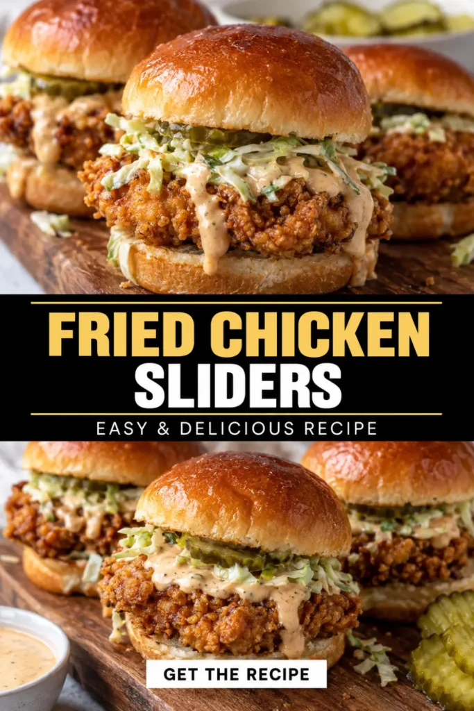 Fried Chicken Sliders