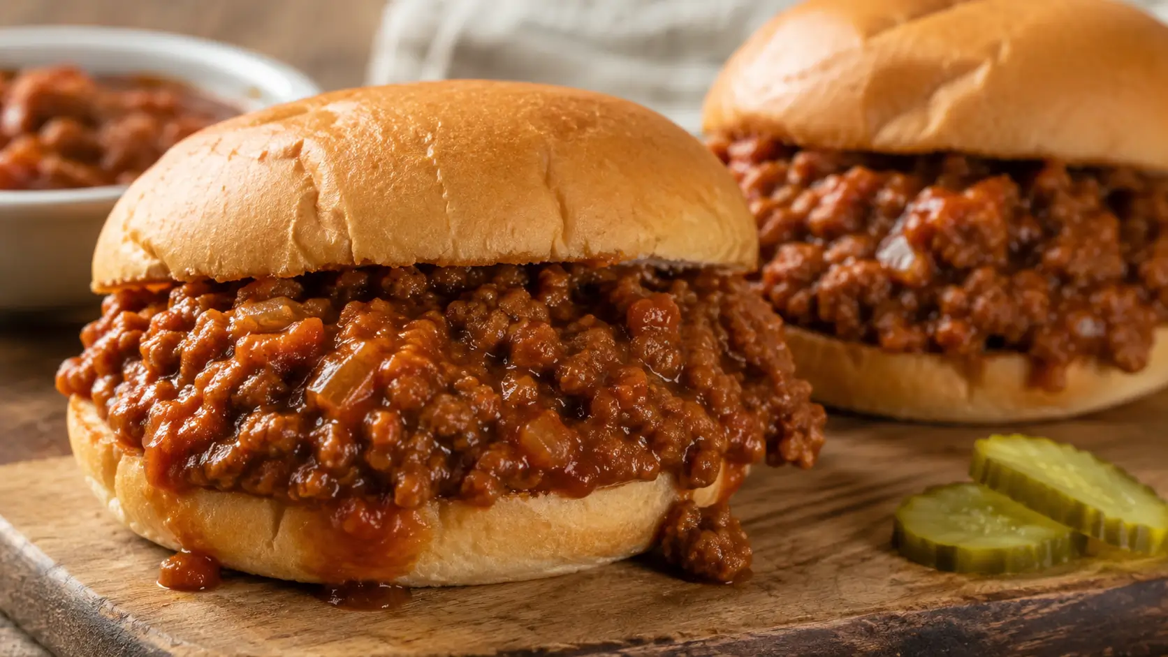 Homemade Sloppy Joes