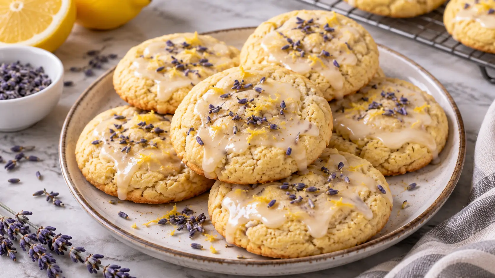 Lemon Lavender Cookies