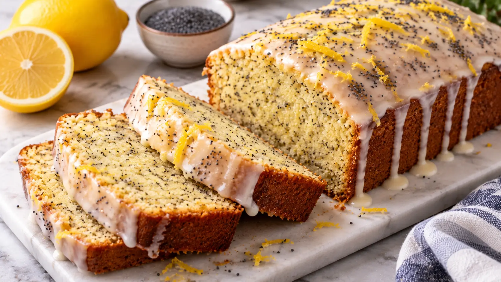 Lemon Poppy Seed Cake
