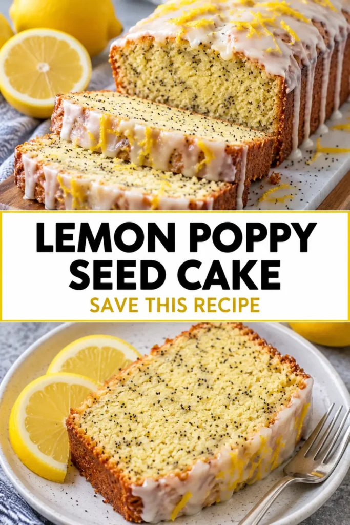 Lemon Poppy Seed Cake