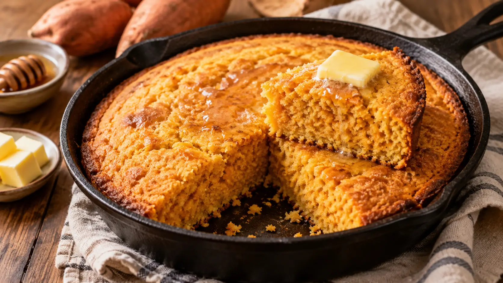 Sweet Potato Cornbread